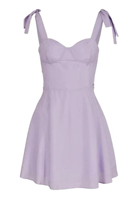 Abito svasato con fiocchi in jacquard satinato ARMANI EXCHANGE | Abiti | 3DYA38 YN9RZ1354